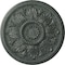 Ekena Millwork Edinburgh Ceiling Medallion (Fits Canopies up to 5 1/4"), 18"OD x 1 3/4"P, Athenian Green Crackle CM18EDAGC - alternate 1